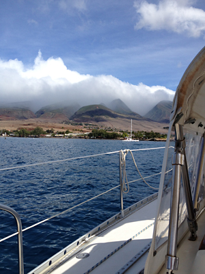 Lahaina Bay - Home for the next week! Aloha!!