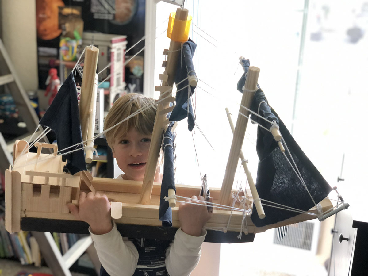 Josh's Home Made Pirate Ship